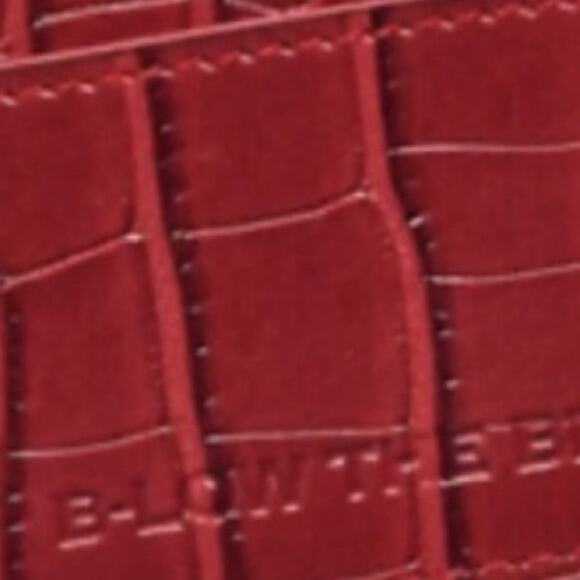 B-low The Belt Red CROC CARD CASE Fabfitfun Winter NEW Wallet - Picture 5 of 6